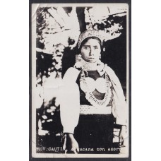 INDIA ARAUCANA CAUTIN CHILE ANTIGUA TARJETA POSTAL